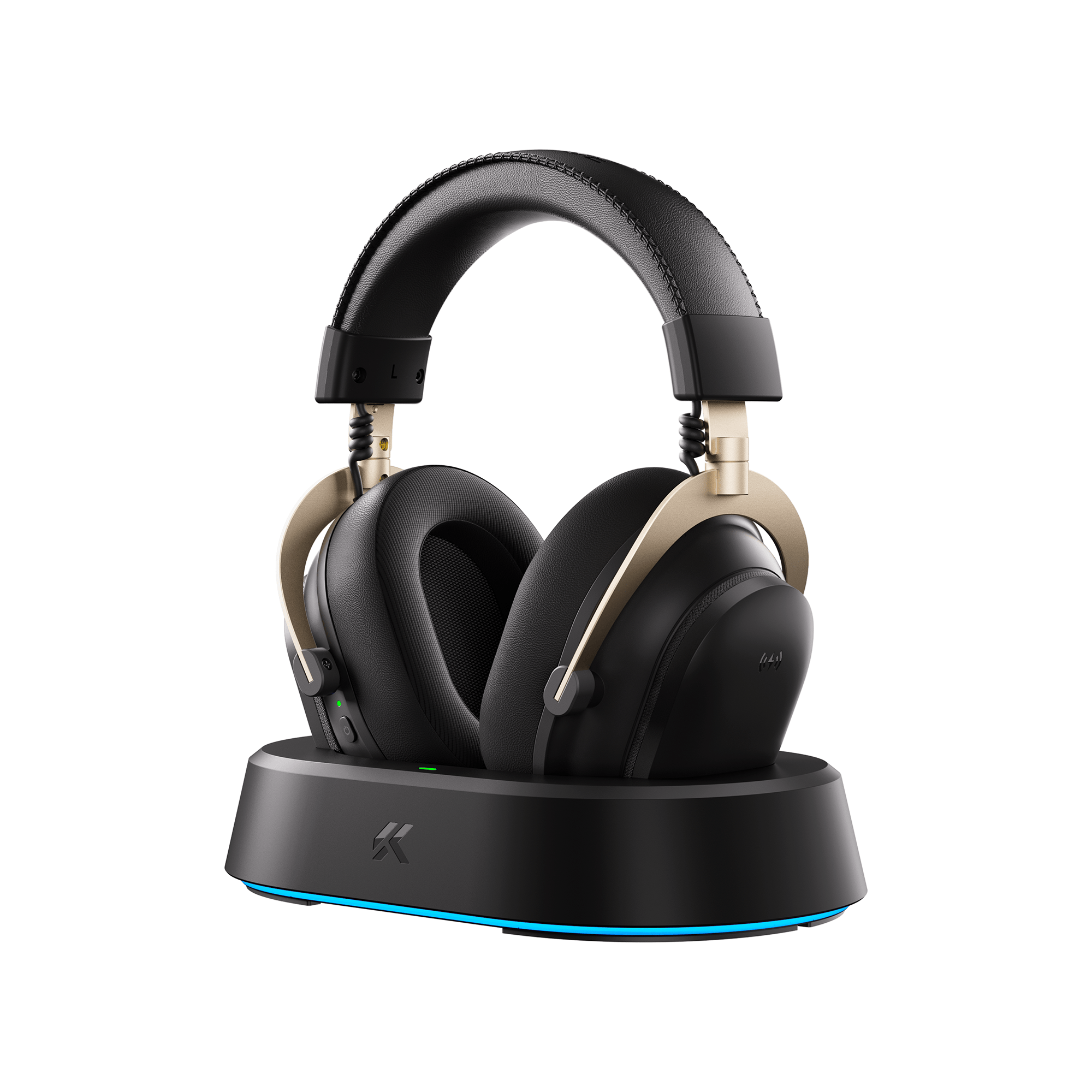 MCHOSE Official Black Gold MCHOSE V9 Turbo Magnetic Wireless Gaming Headset