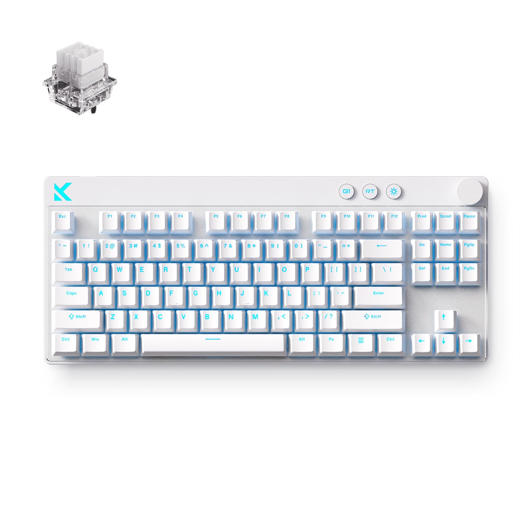 MCHOSE Official Keyboard MCHOSE Mix 87 Hall Effect Magnetic Switch Gaming Keyboard