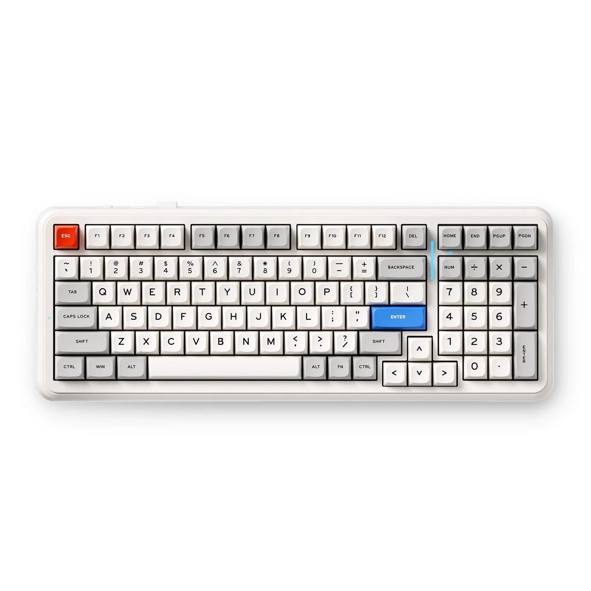 MCHOSE Official MCHOSE K99 V2 Wireless Gasket Mount Mechanical Keyboard
