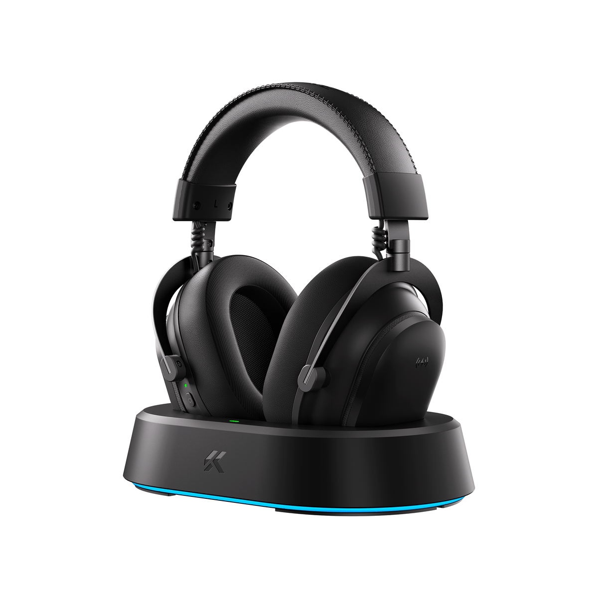 MCHOSE V9 Turbo+ Wireless RGB Gaming Headset with Magnetic Charging St