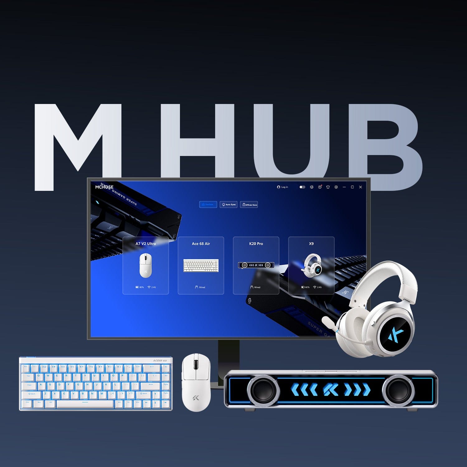 MCHOSE_M_HUB_All-in-One_Control