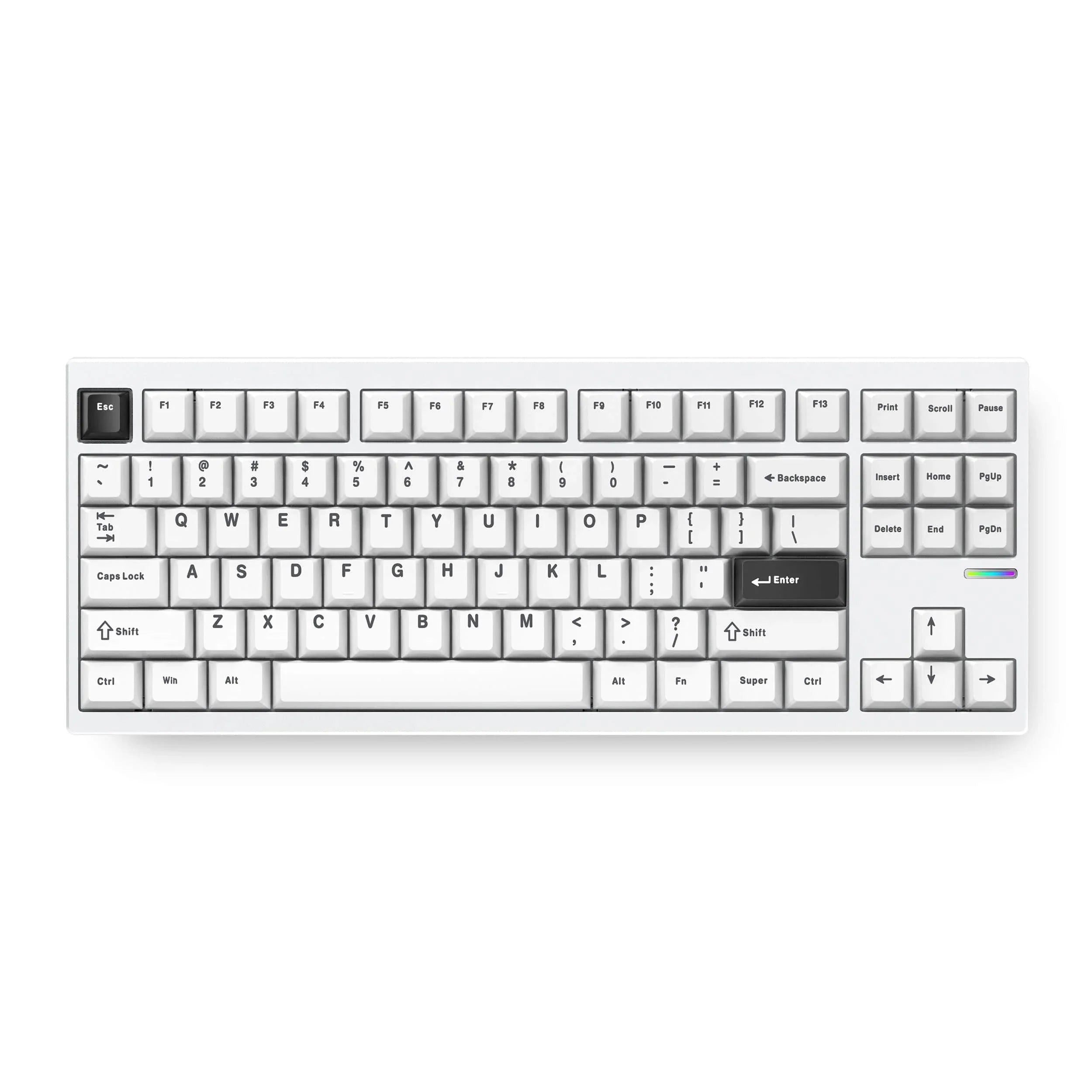 MCHOSE Official Keyboard MCHOSE GX87 Aluminum Custom Mechanical Keyboard