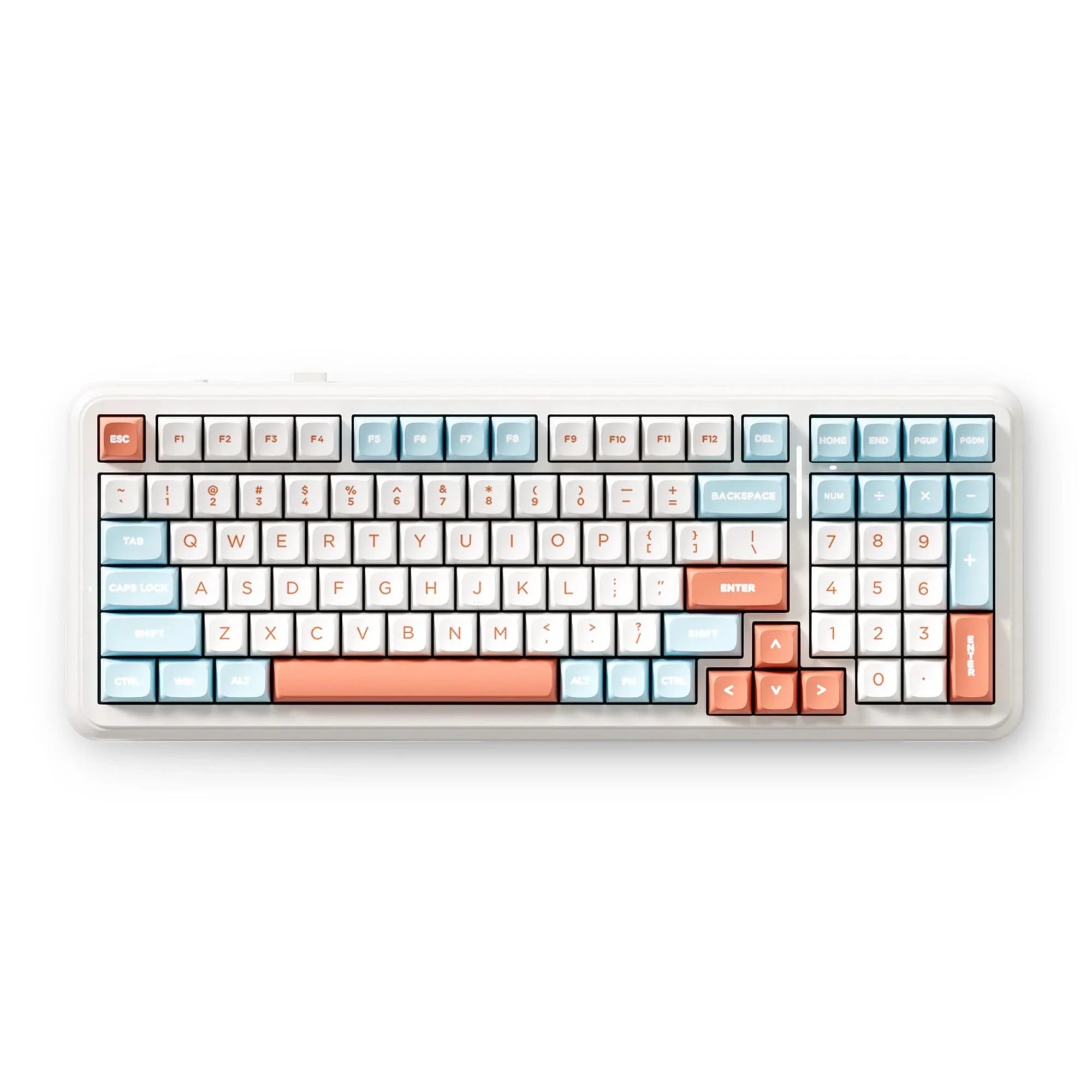 MCHOSE Official MCHOSE K99 V2 Wireless Gasket Mount Mechanical Keyboard