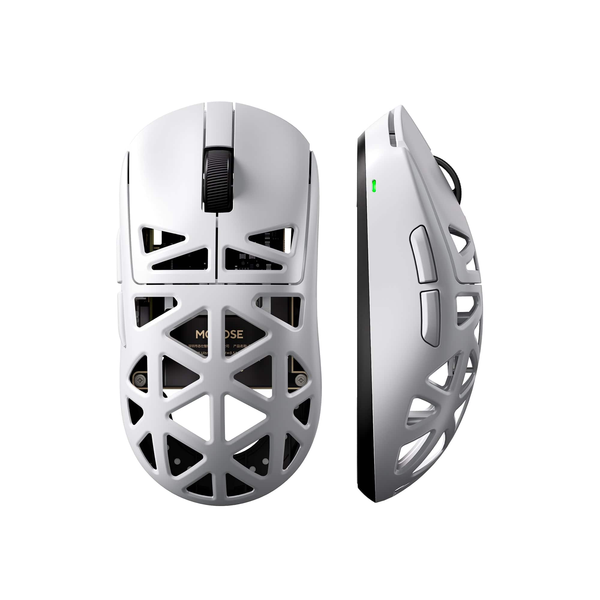 MCHOSE Official Mouse White MCHOSE A7X Ultra Magnesium Alloy Wireless Gaming Mouse